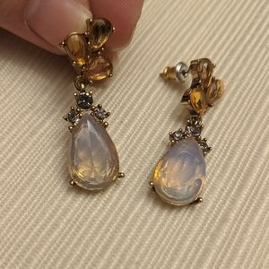 statement drop earrings